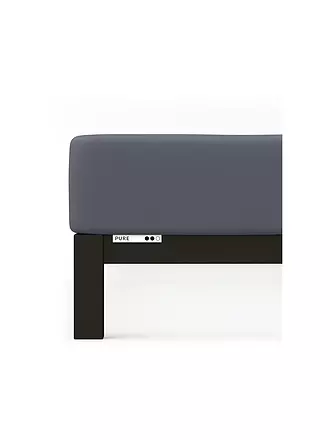 SCHLAFGUT | Drap-housse en jersey PURE 90x200cm Pétrole Mid S | grau